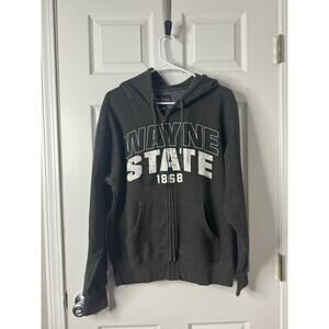 Jansport Wayne State University Detroit Hoodie Size Small